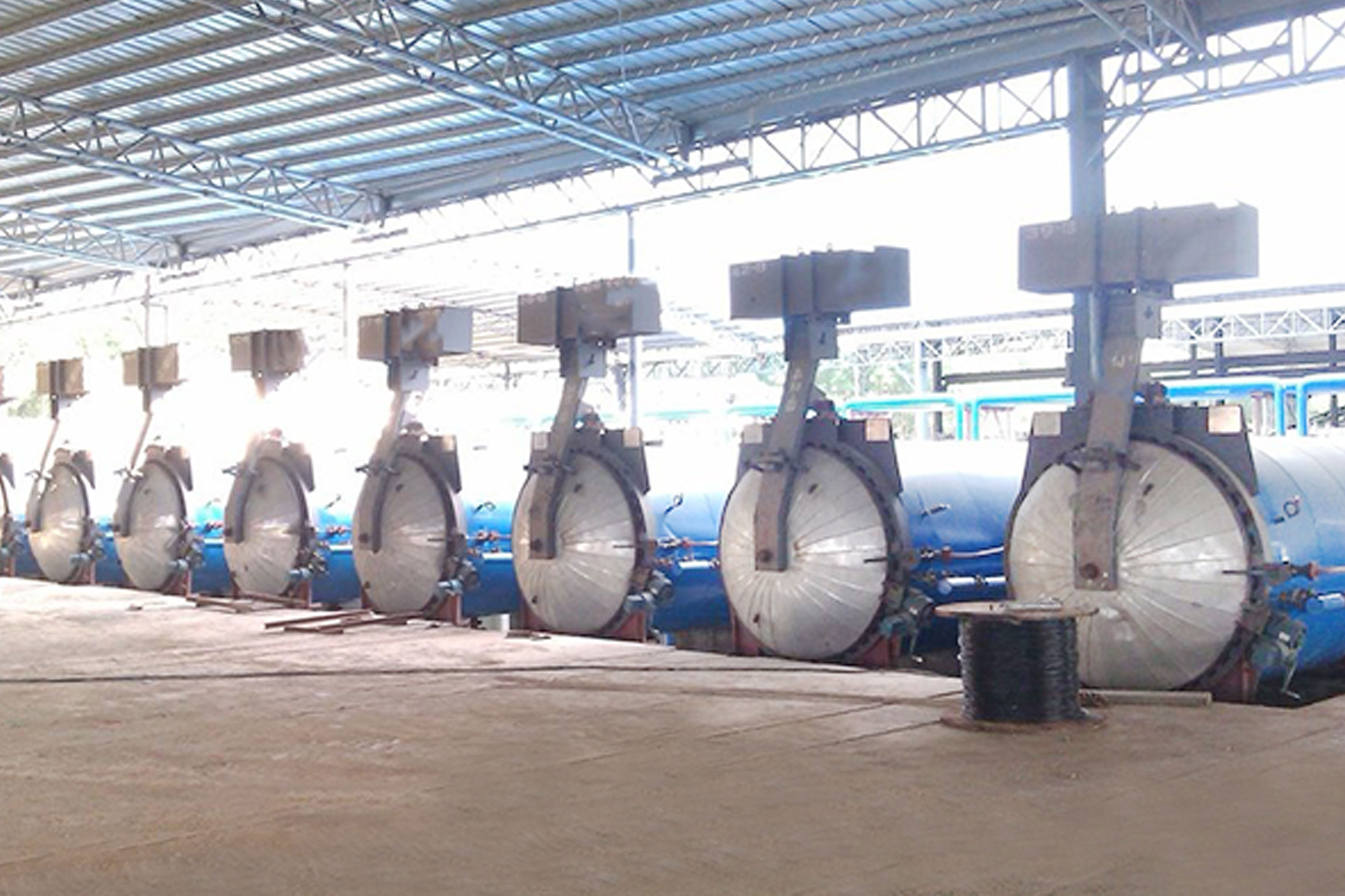Aerated concrete Autoclave